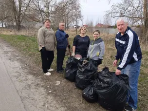 Работники территориального управления №2  приняли участие во Всероссийском субботнике